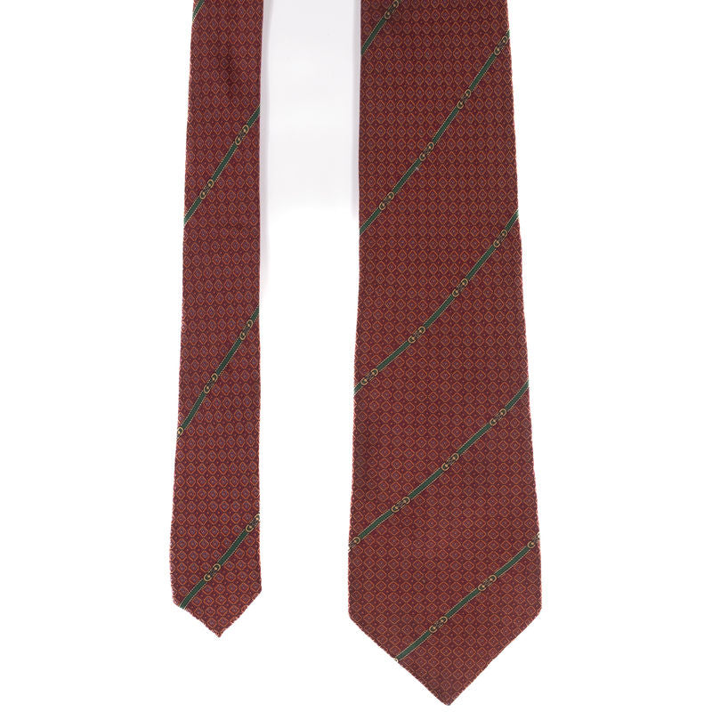 Lanvin Burgundy Tie