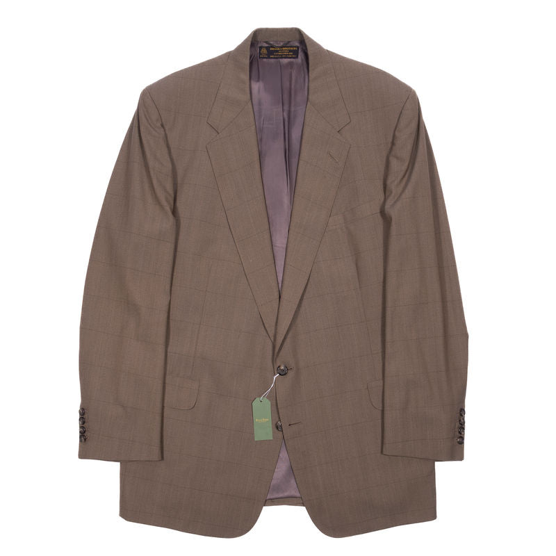 Brooks Brothers Green Check Suit