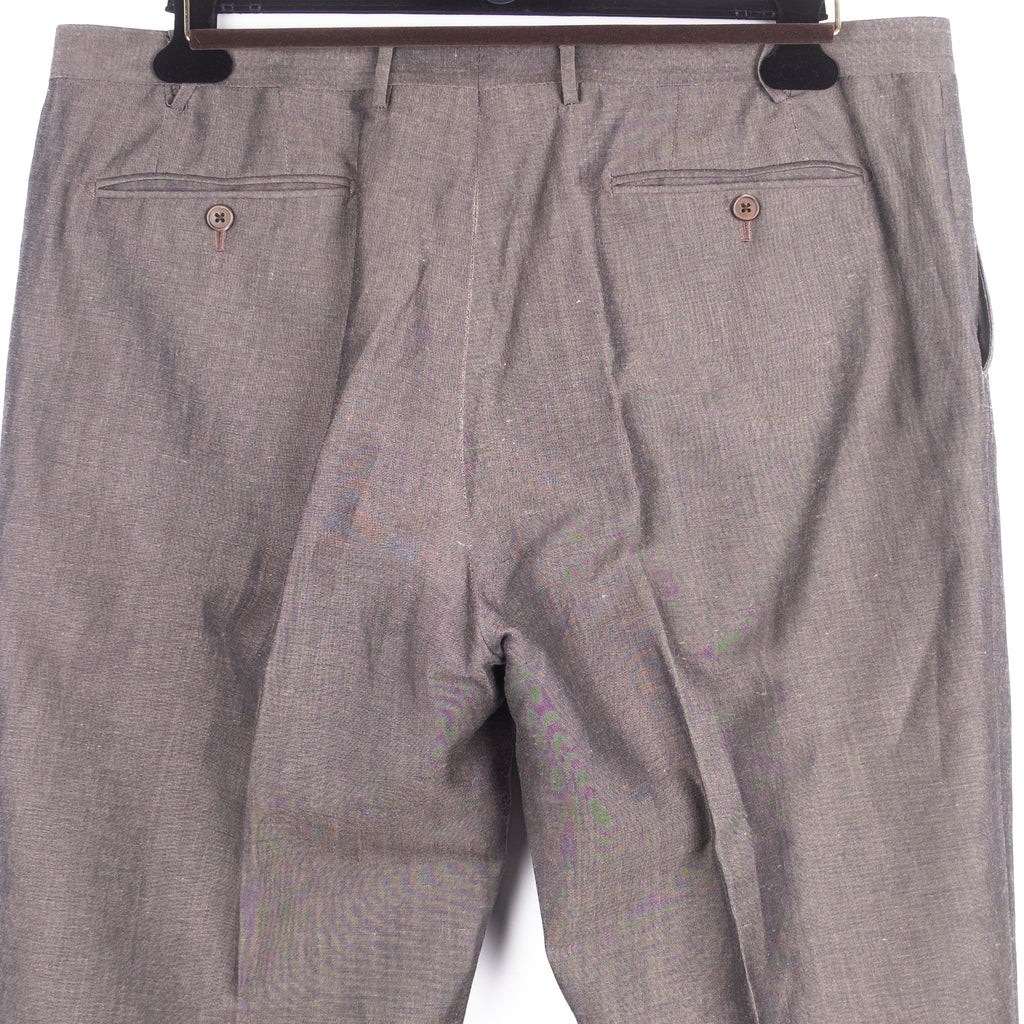 Brown Wool/Linen Suit