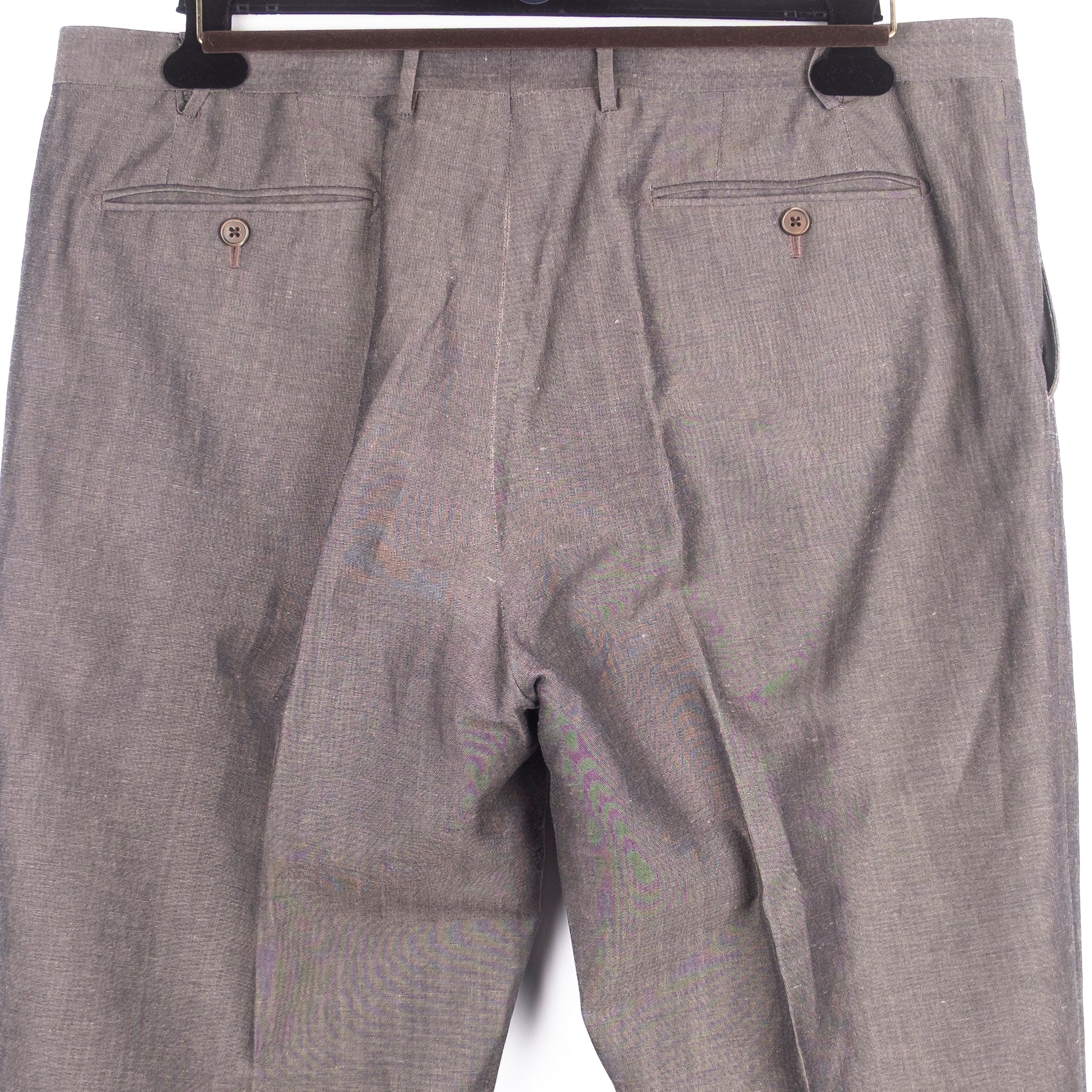 Brown Wool/Linen Suit