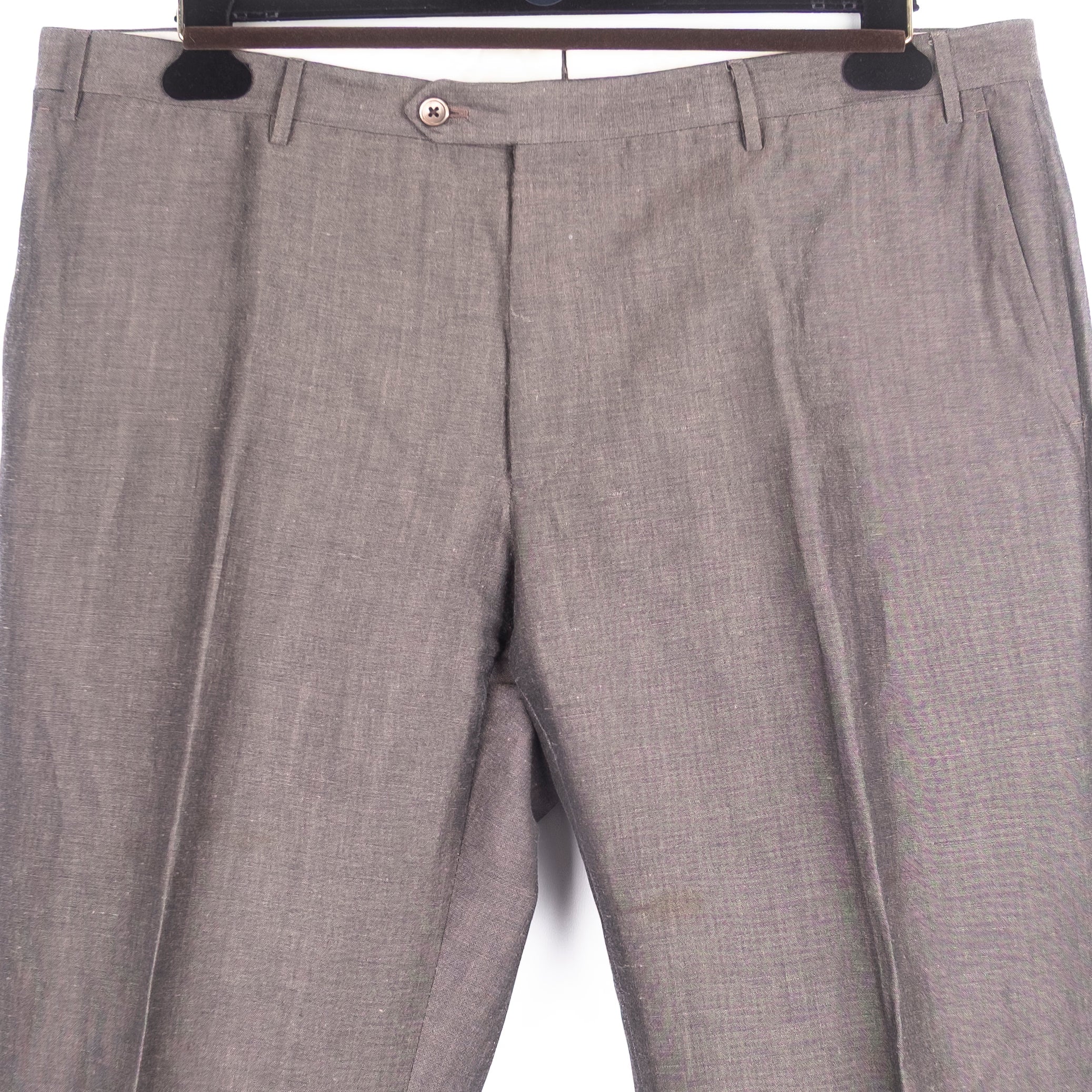 Brown Wool/Linen Suit