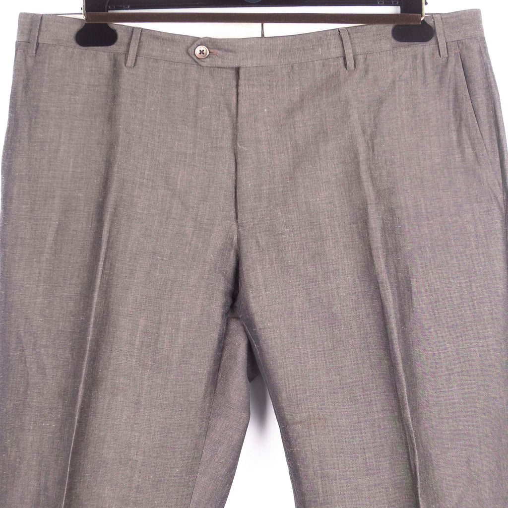 Brown Wool/Linen Suit