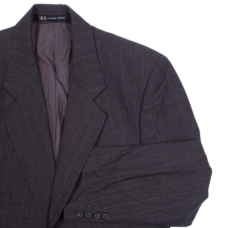 Daks Grey Pinstripe Suit