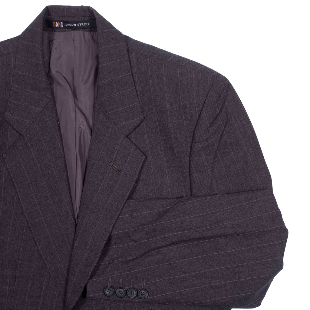 Daks Grey Pinstripe Suit