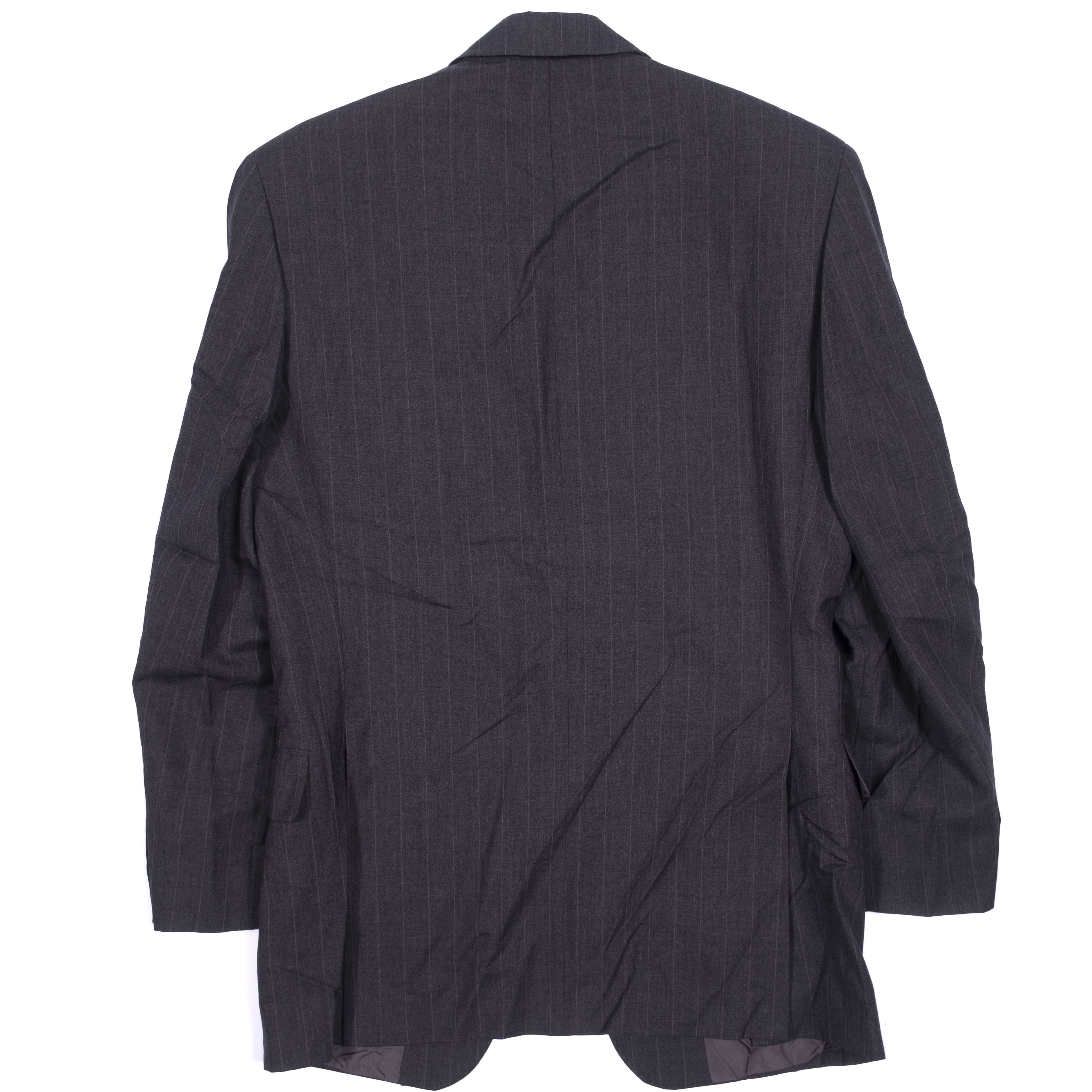 Daks Grey Pinstripe Suit