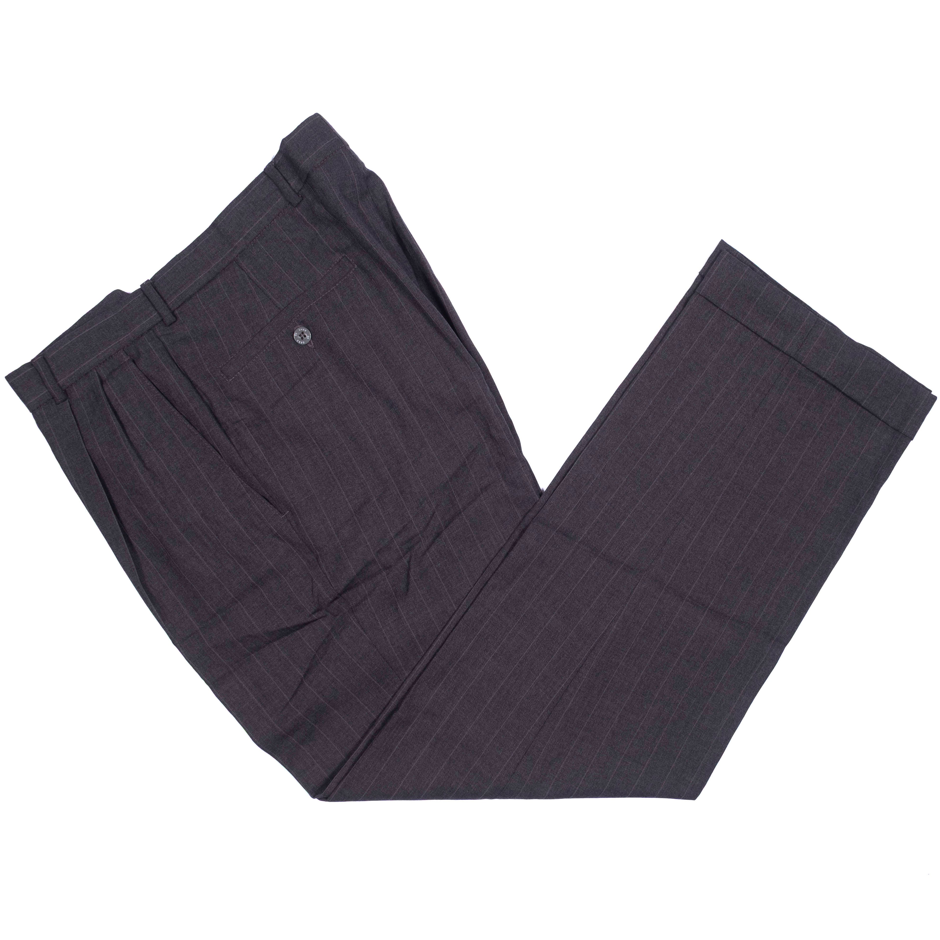 Daks Grey Pinstripe Suit