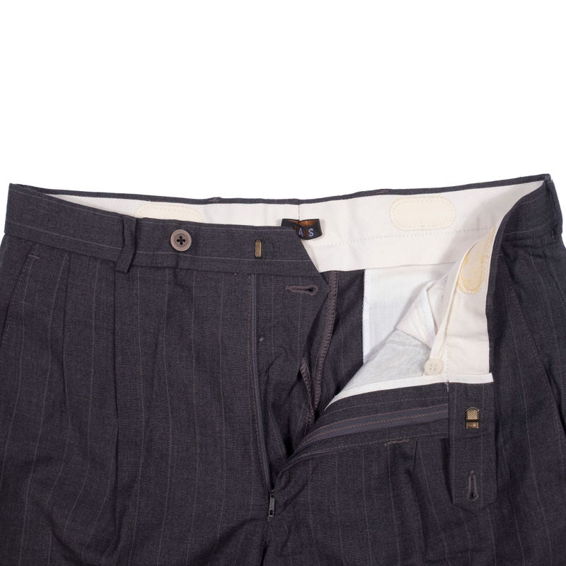 Daks Grey Pinstripe Suit