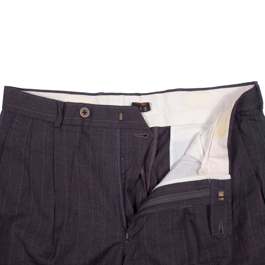 Daks Grey Pinstripe Suit