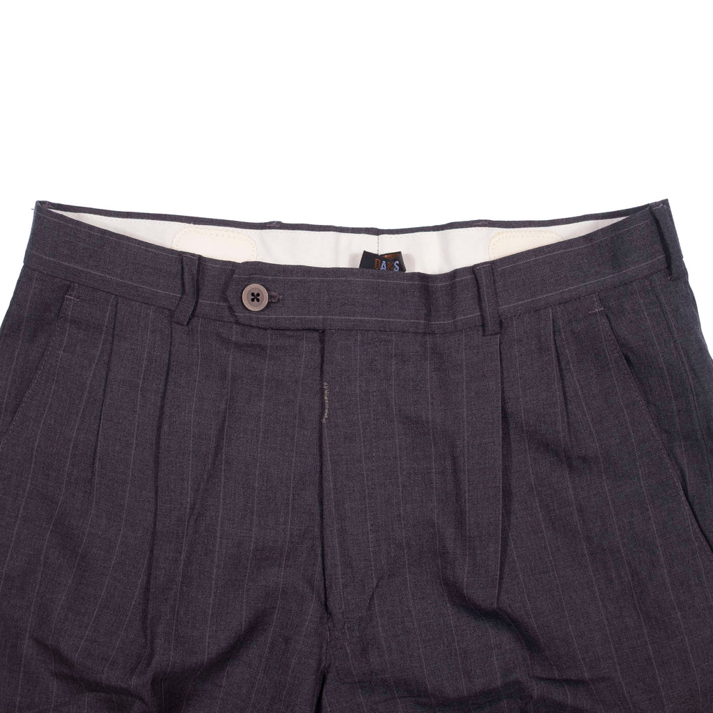 Daks Grey Pinstripe Suit