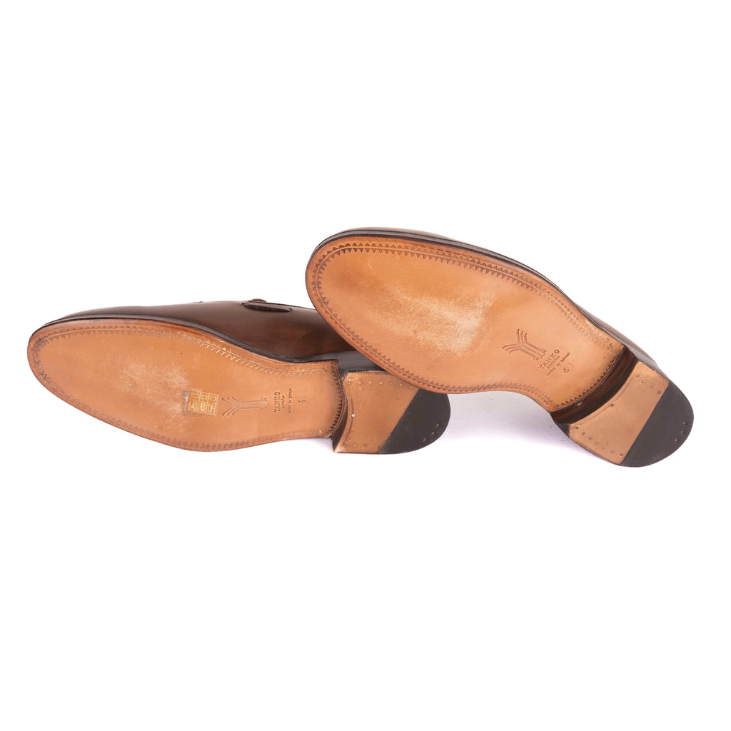 Box Calf Brown Tassel Loafers