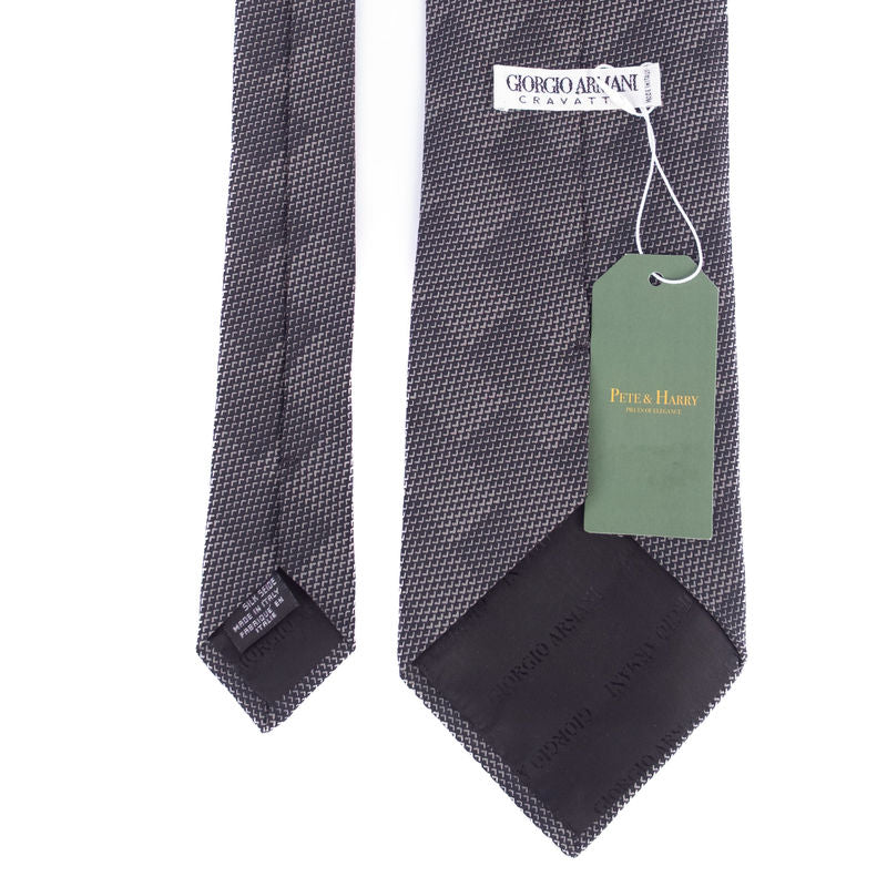 Black Patterned Tie