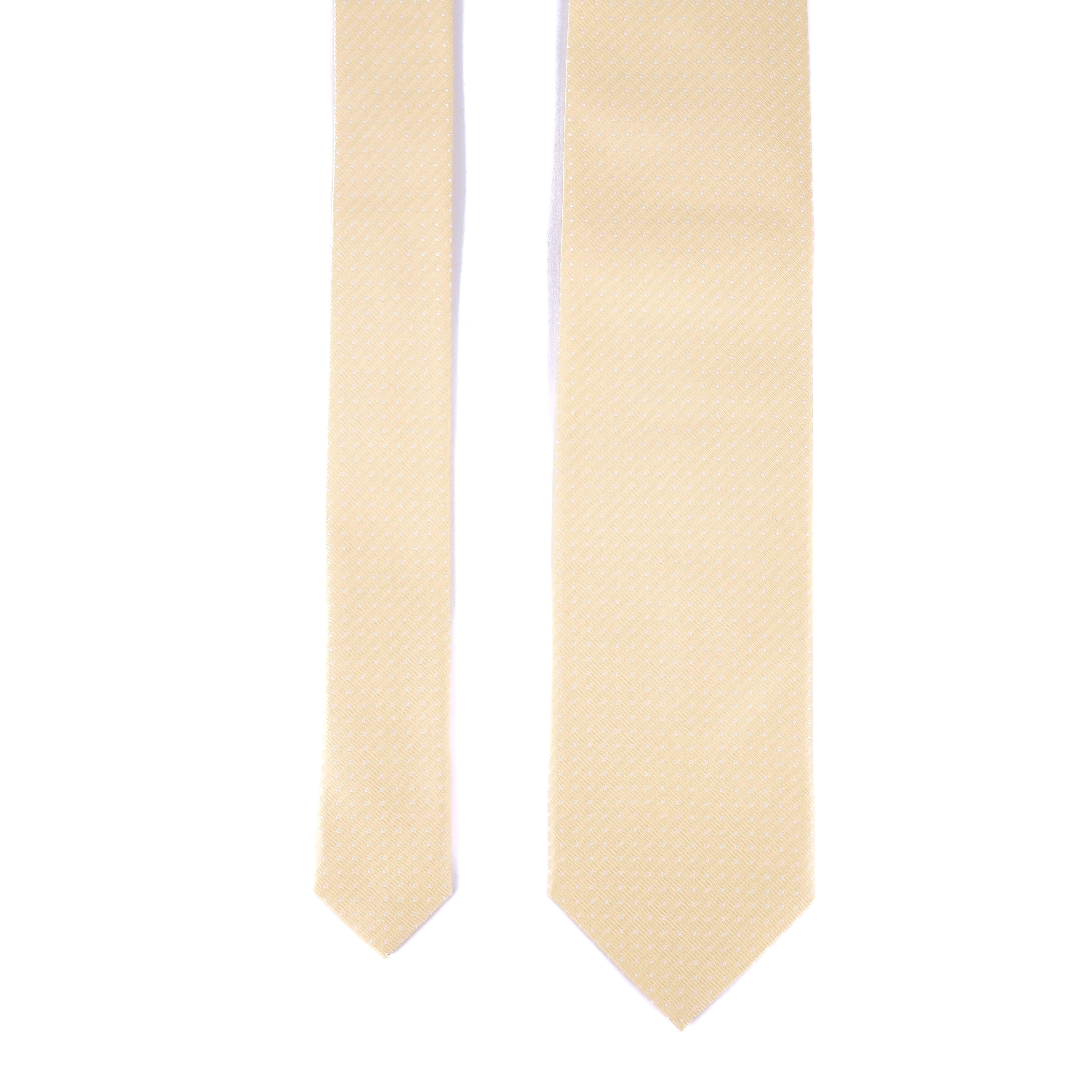 Yellow Dotted Tie