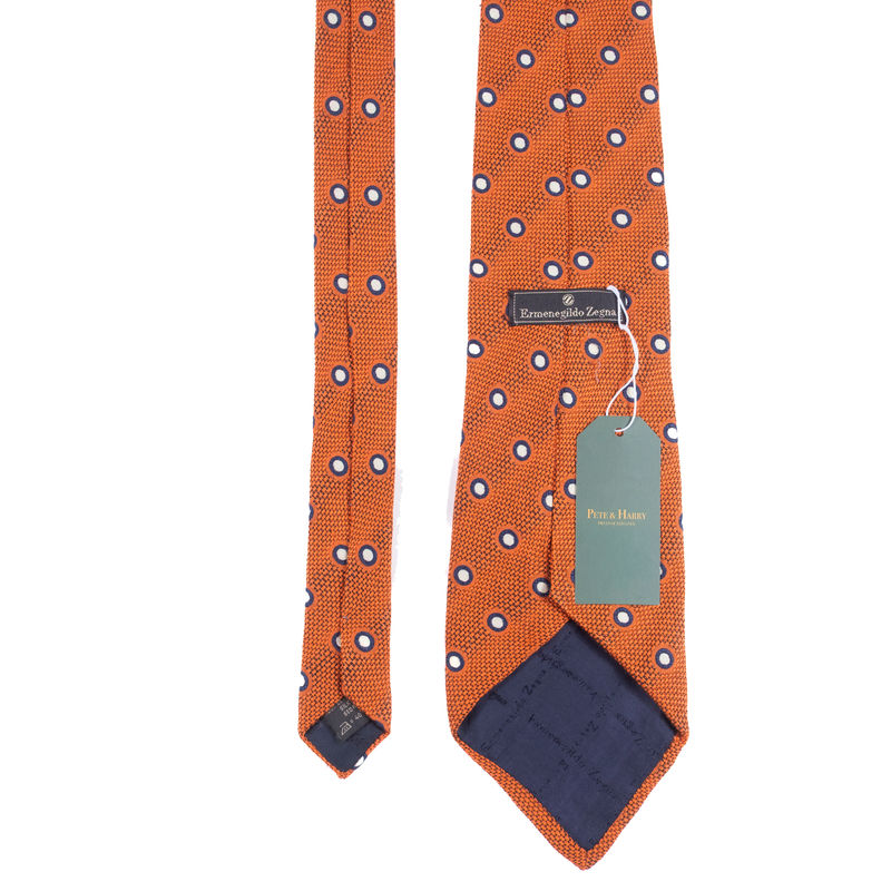 Ermenegildo Zegna Burnt Orange Tie