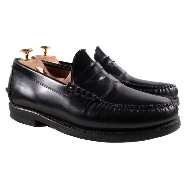 Black Penny Loafers