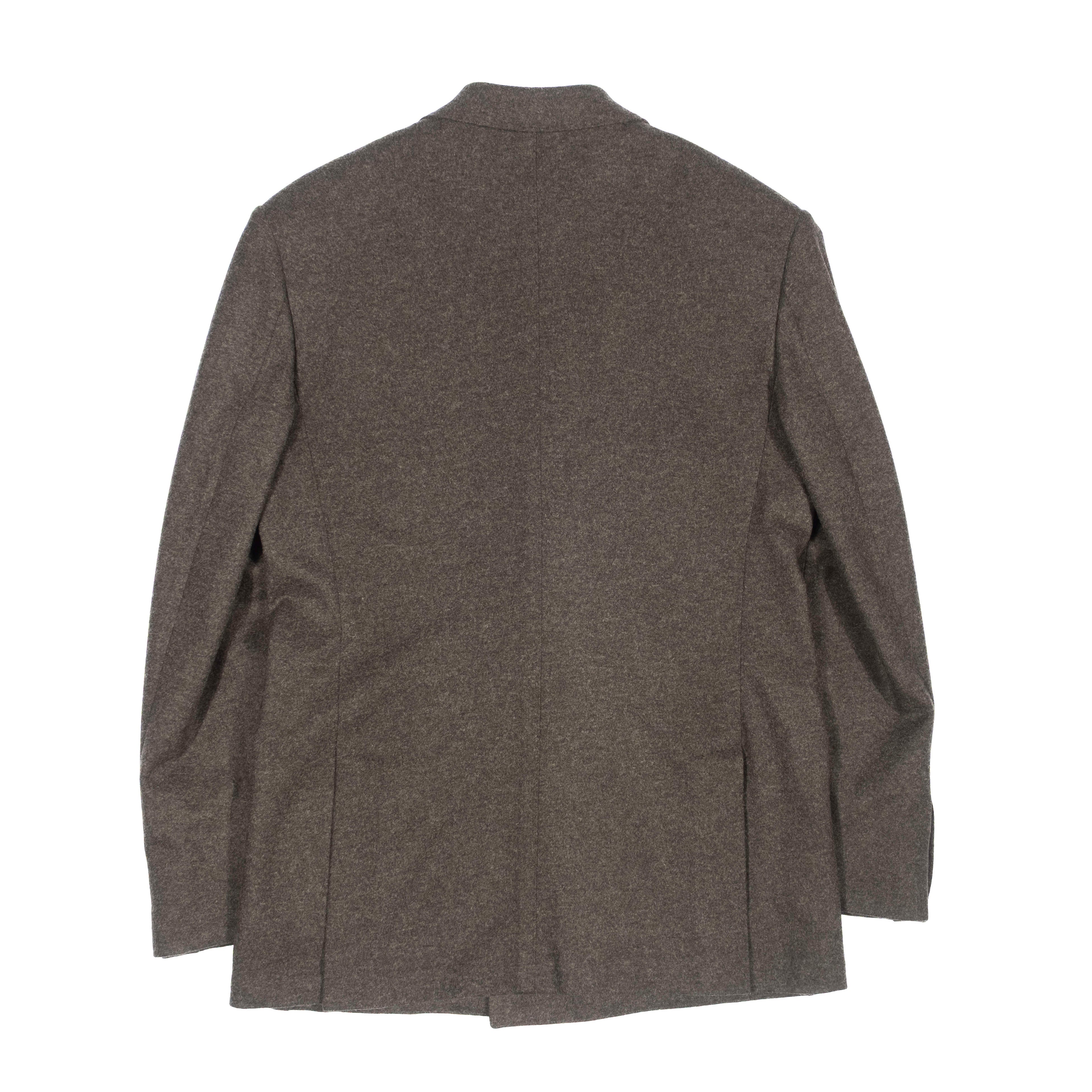 Neapolitan Hand Tailored Double Breasted Drapers Flannel Sport Coat Sz 50
