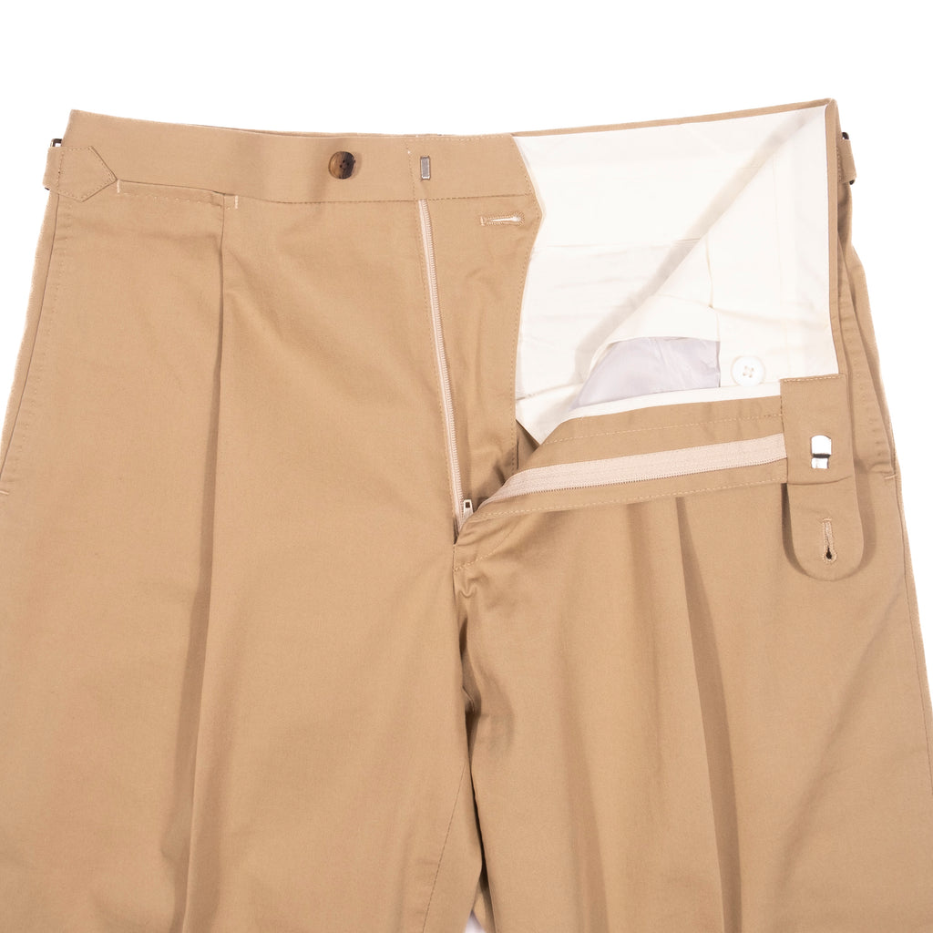 Khaki Cotton Trousers