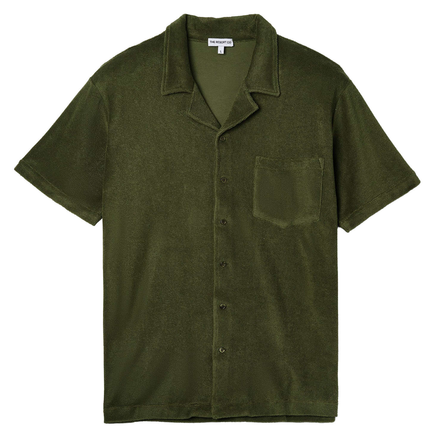 Cypress Green Terry SS Shirt - Regular Retail Price 1490 Kr