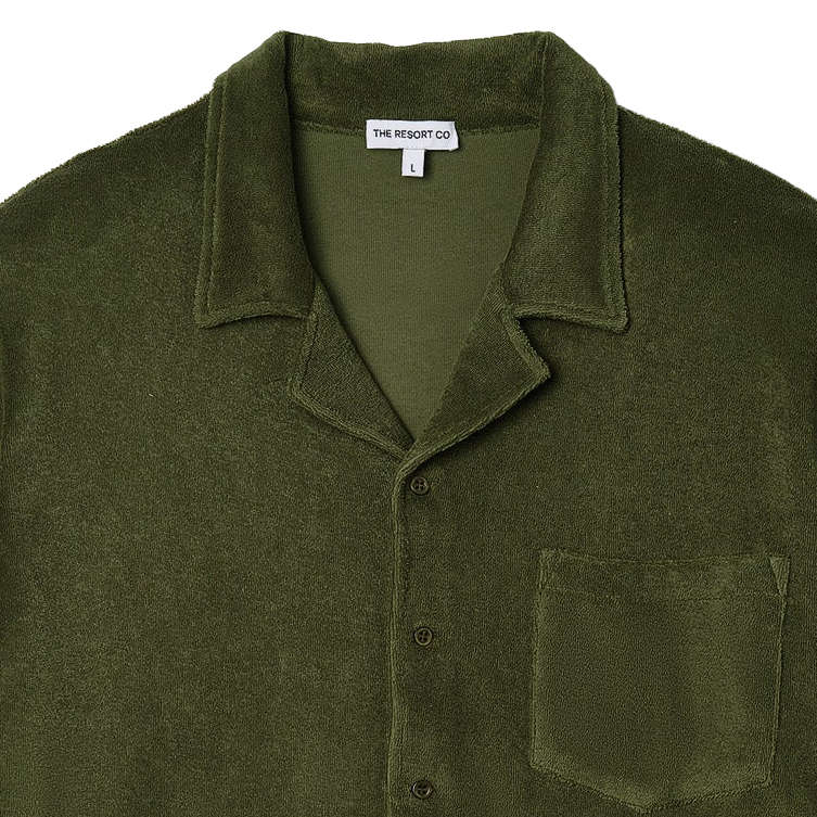 Cypress Green Terry SS Shirt - Regular Retail Price 1490 Kr
