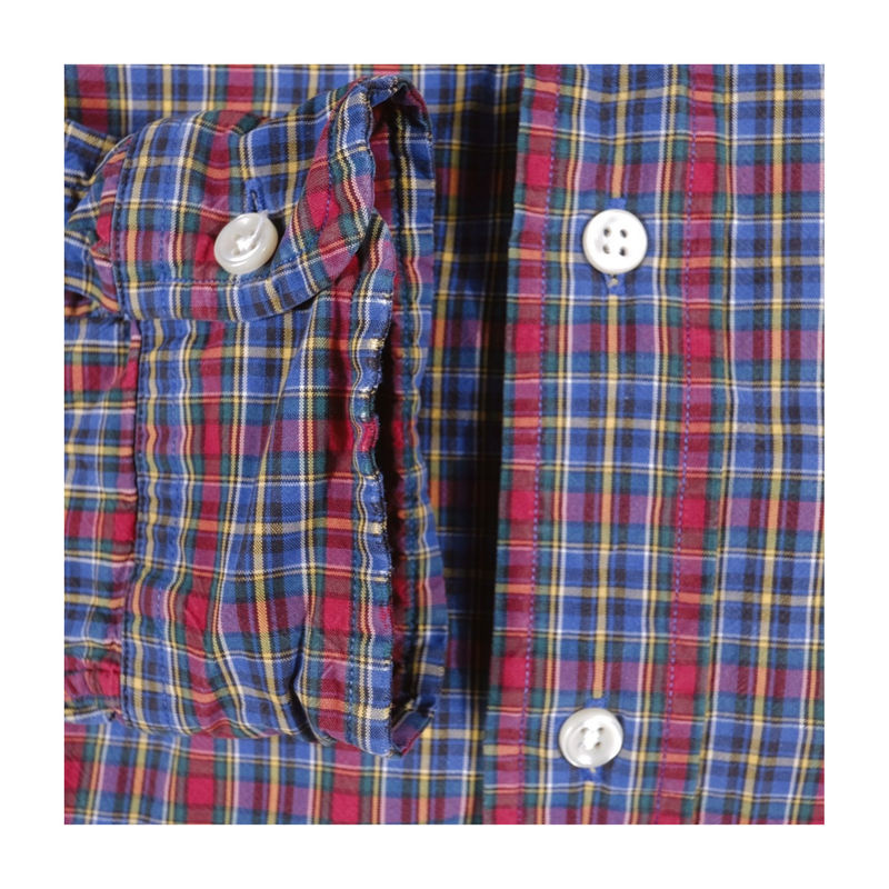 Ralph Lauren  Red with Green Checks Buttondown Shirt
