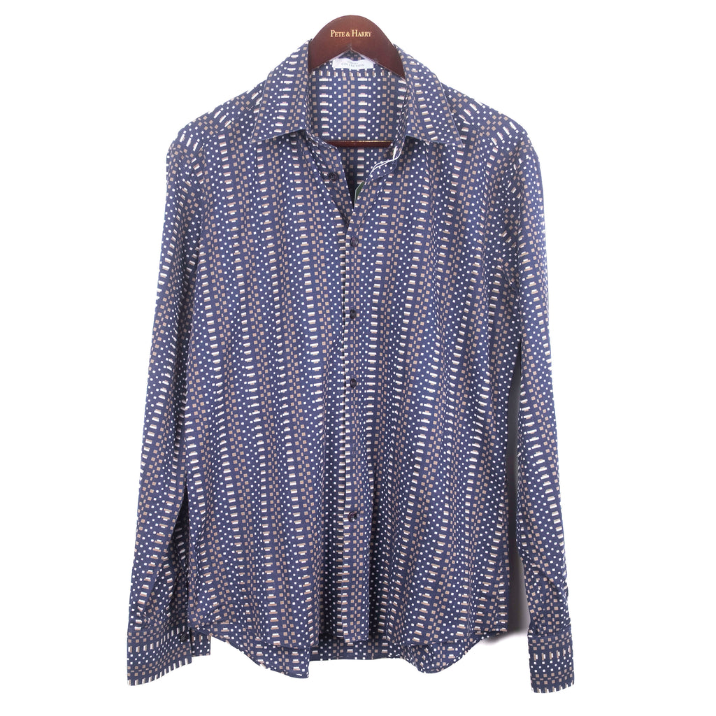 Black & Brown Patterned Shirt