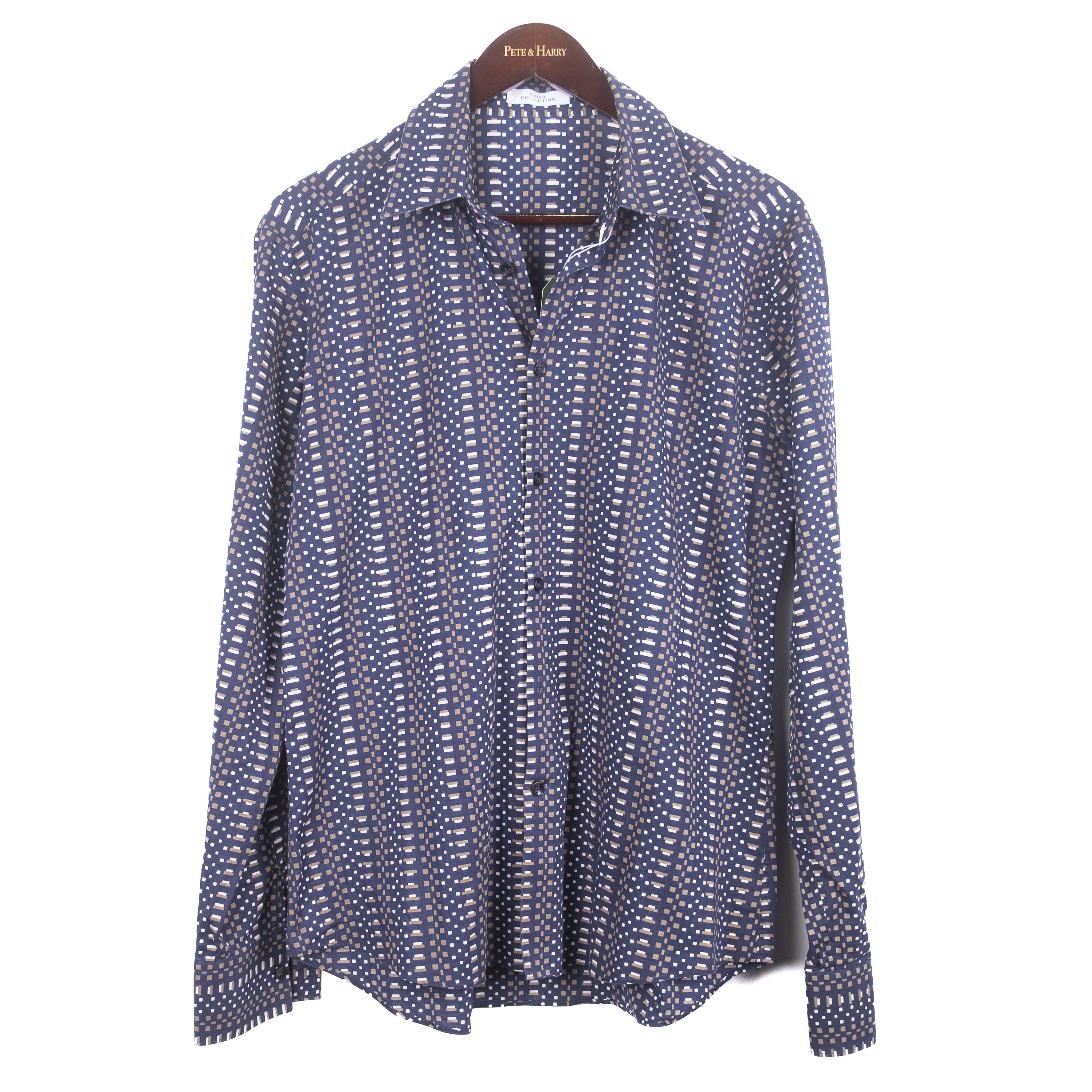 Black & Brown Patterned Shirt