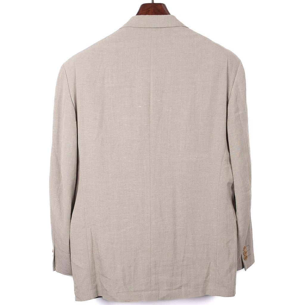 Khaki Linen Suit