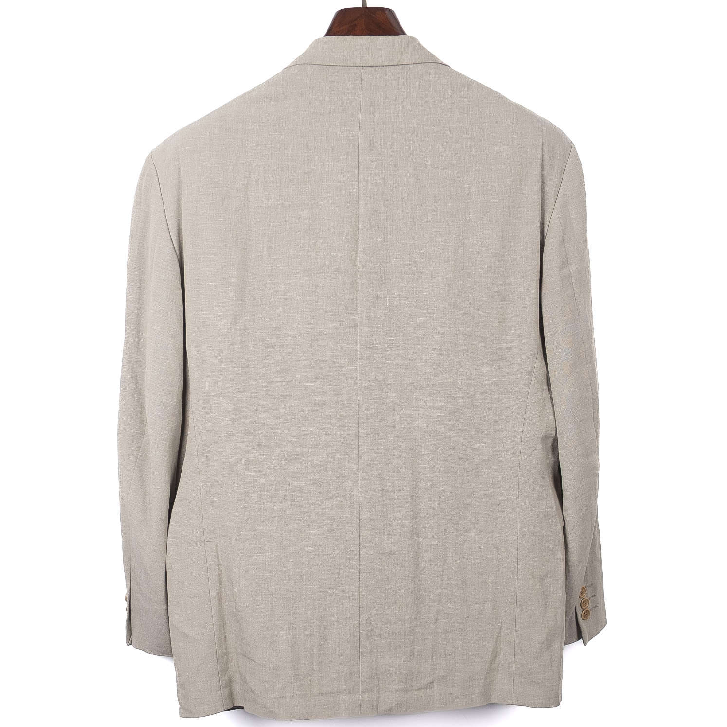 Khaki Linen Suit