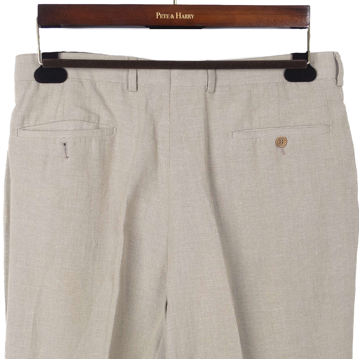 Khaki Linen Suit
