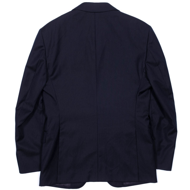 Navy with Dotted Stripe Sport Coat