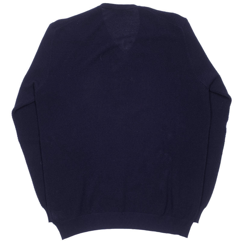 Navy V-Neck Sweater