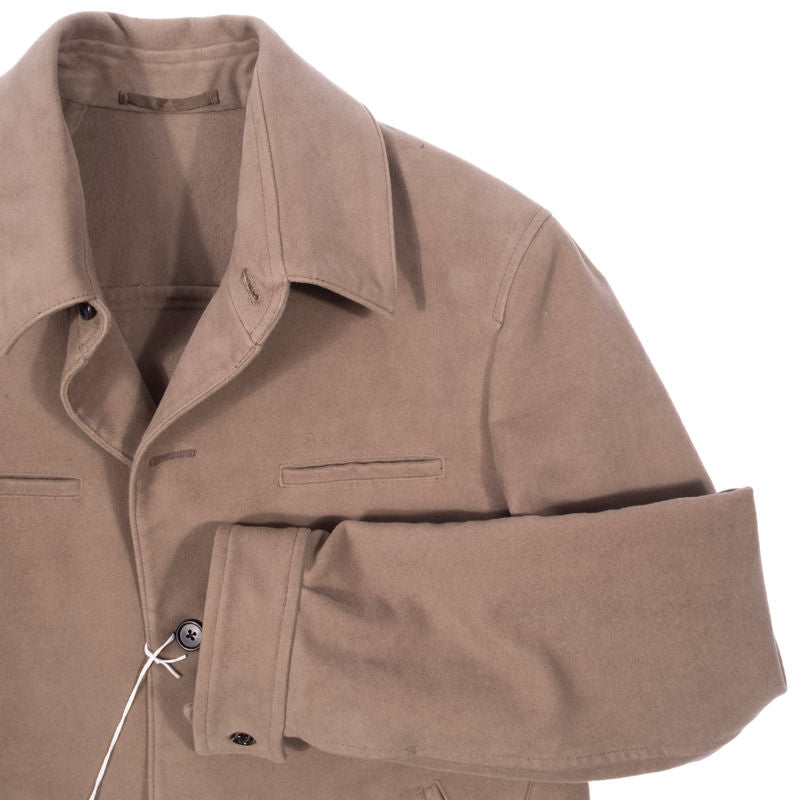 Neapolitan Tailored Taupe Brisbane Moss Moleskin Jacket