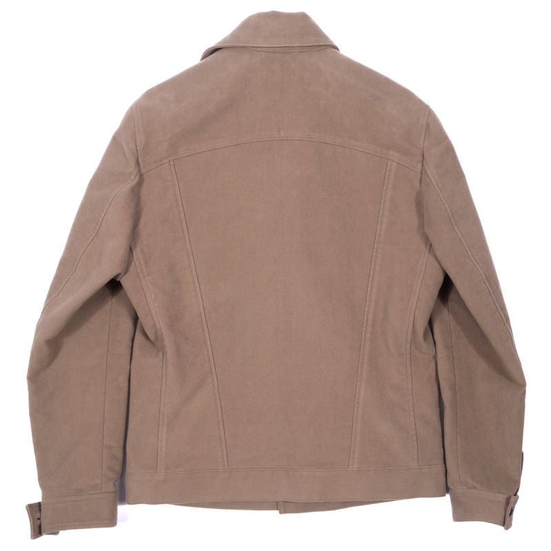 Neapolitan Tailored Taupe Brisbane Moss Moleskin Jacket