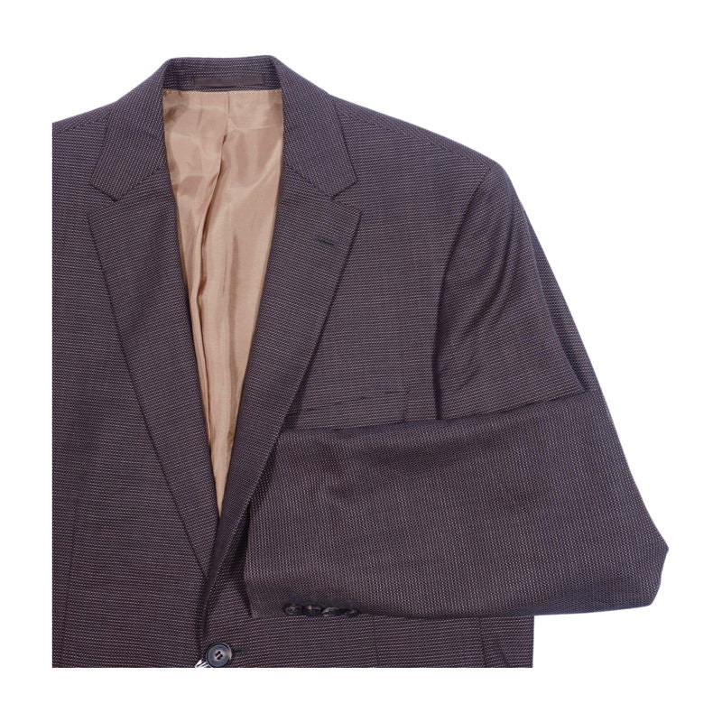 Hugo Boss Brown Mohair/Wool Sport Coat