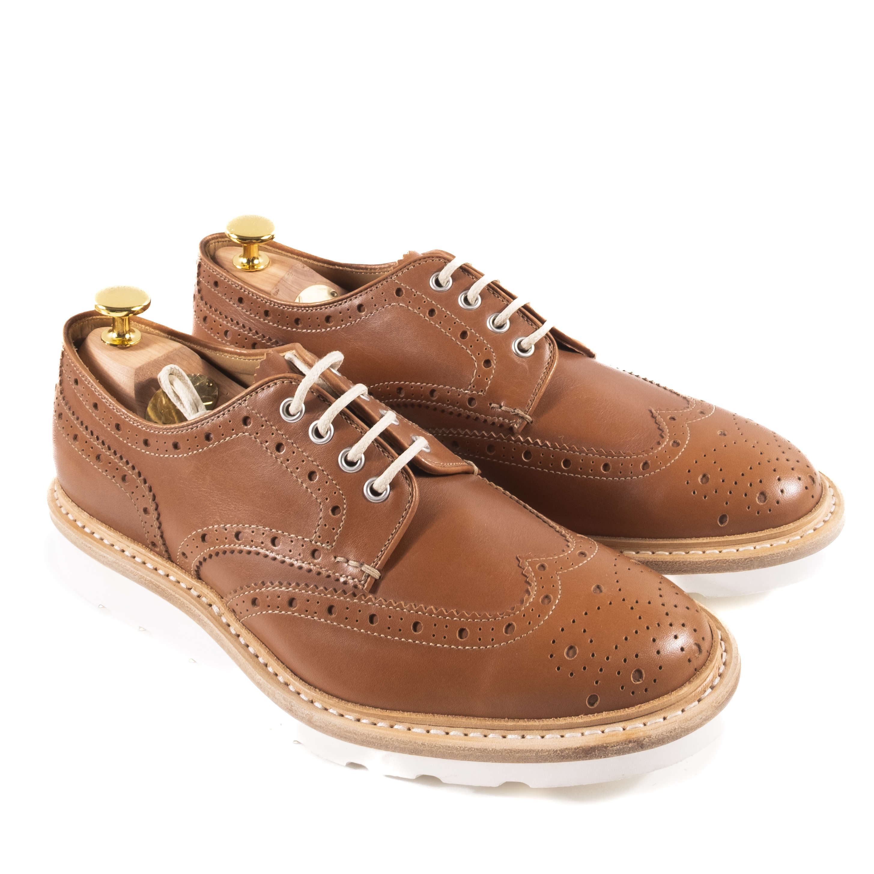 Heschung Brown Brogue Derbies