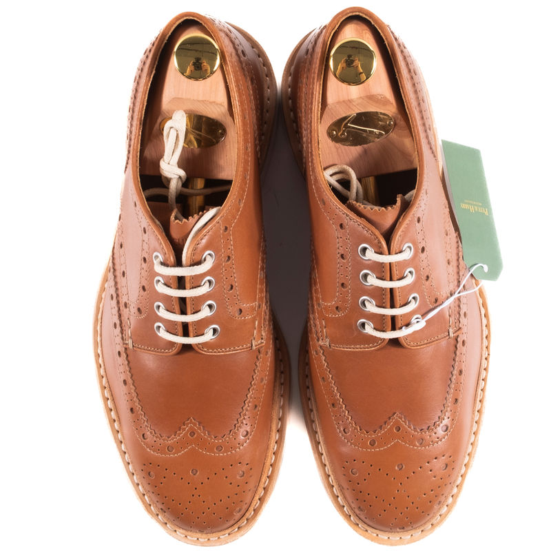 Heschung Brown Brogue Derbies