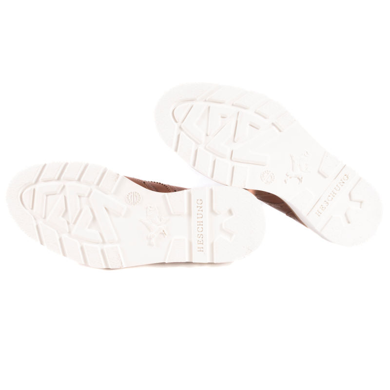 Heschung Brown Brogue Derbies