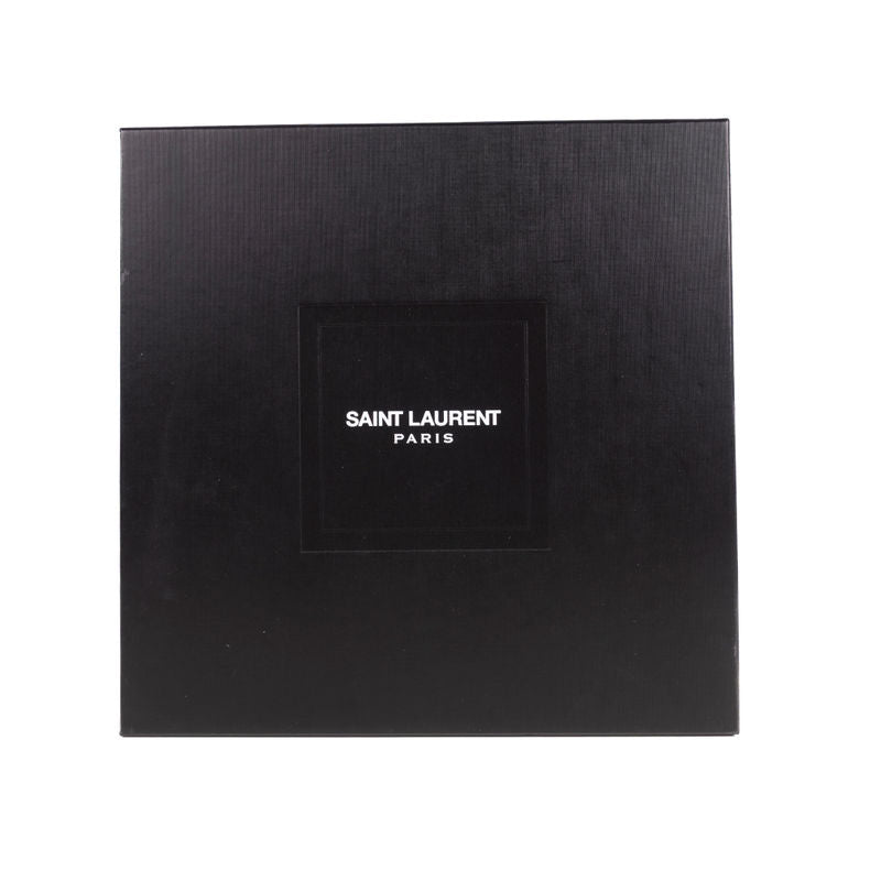 Saint Laurent Black Derby Boots