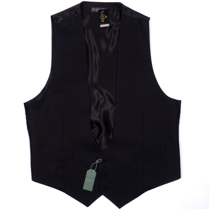 Engelska Herr Black Waistcoat