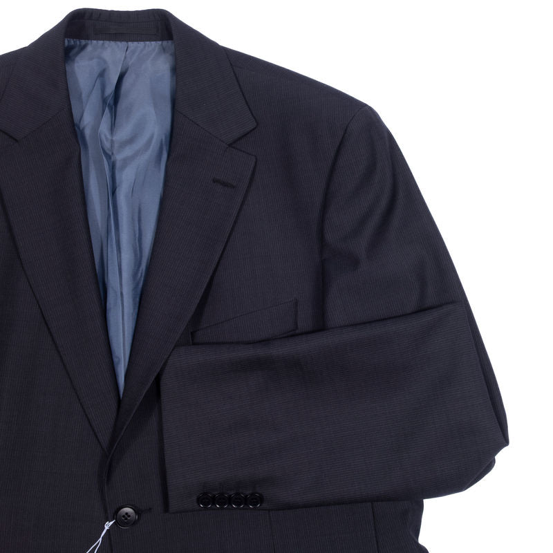 Hugo Boss Grey Striped Business Suit