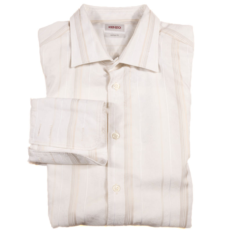 Kenzo Beige Striped Shirt