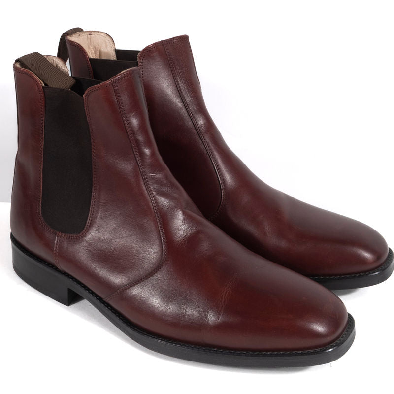Alicante Shoes Burgundy Chelsea Boots