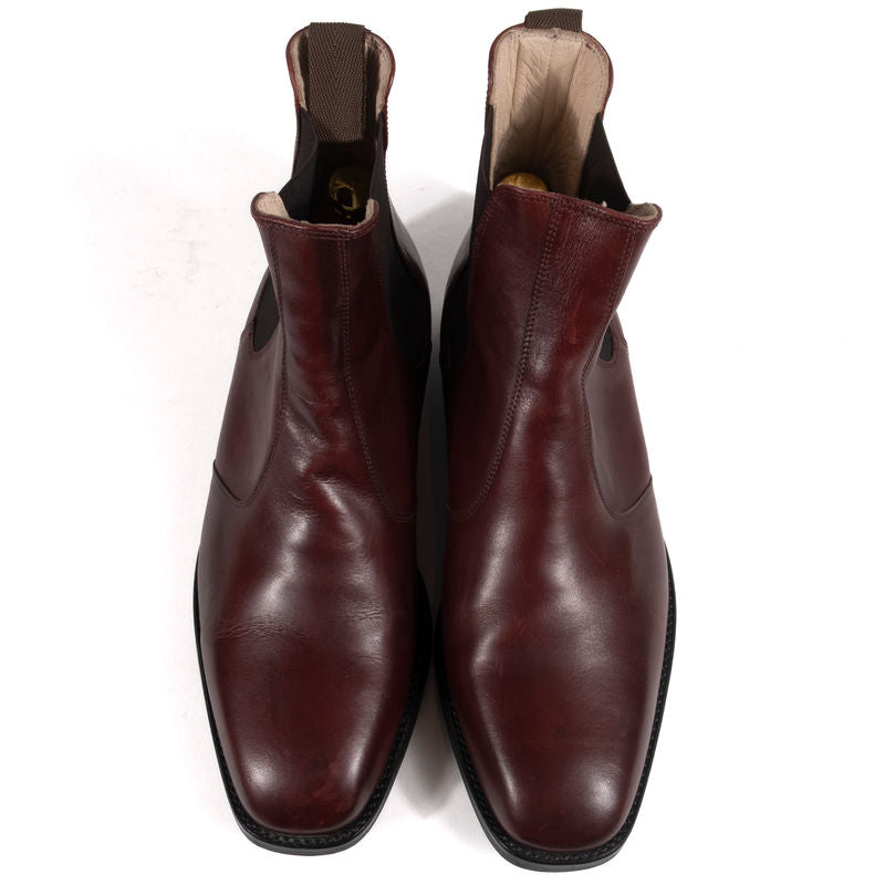 Alicante Shoes Burgundy Chelsea Boots