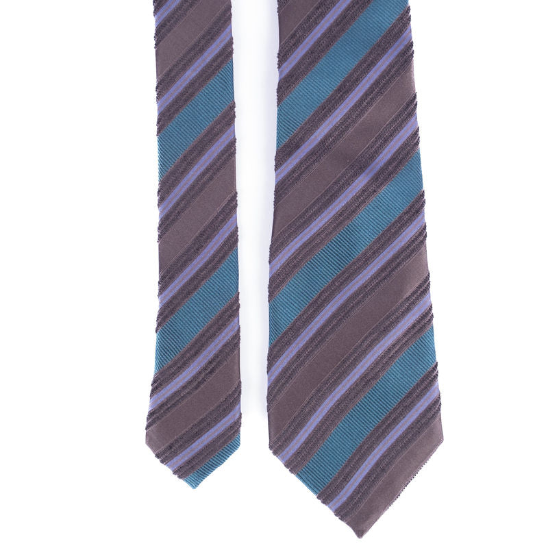 Blue Tie With Stripes
