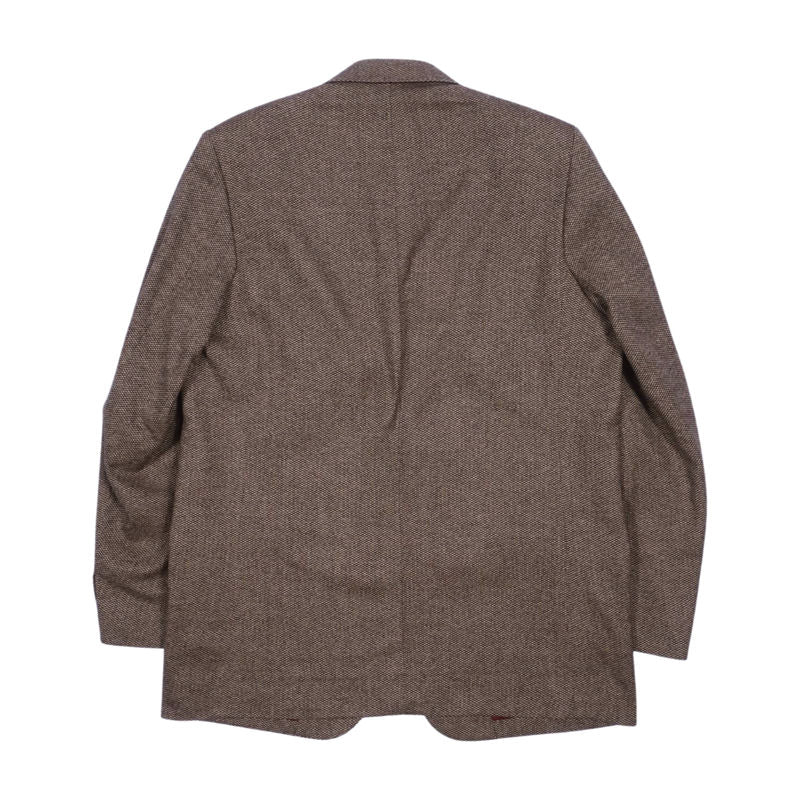 Thomas Fitwell Brown Tweed Sport Coat Sz 56