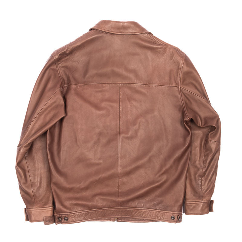 Polo Ralph Lauren Brown Leather Jacket