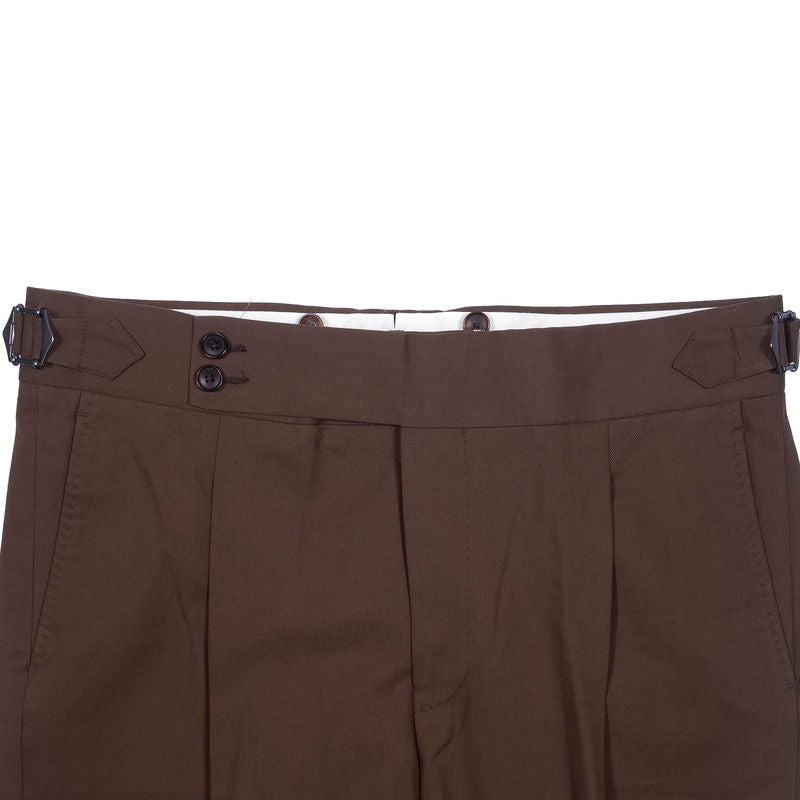 Herse Brown Cotton Suit, 52L