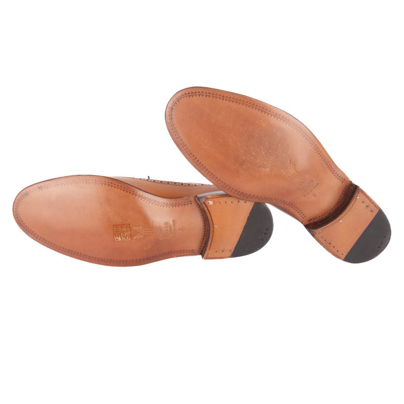 Box Calf Cognac Brogue Derbies