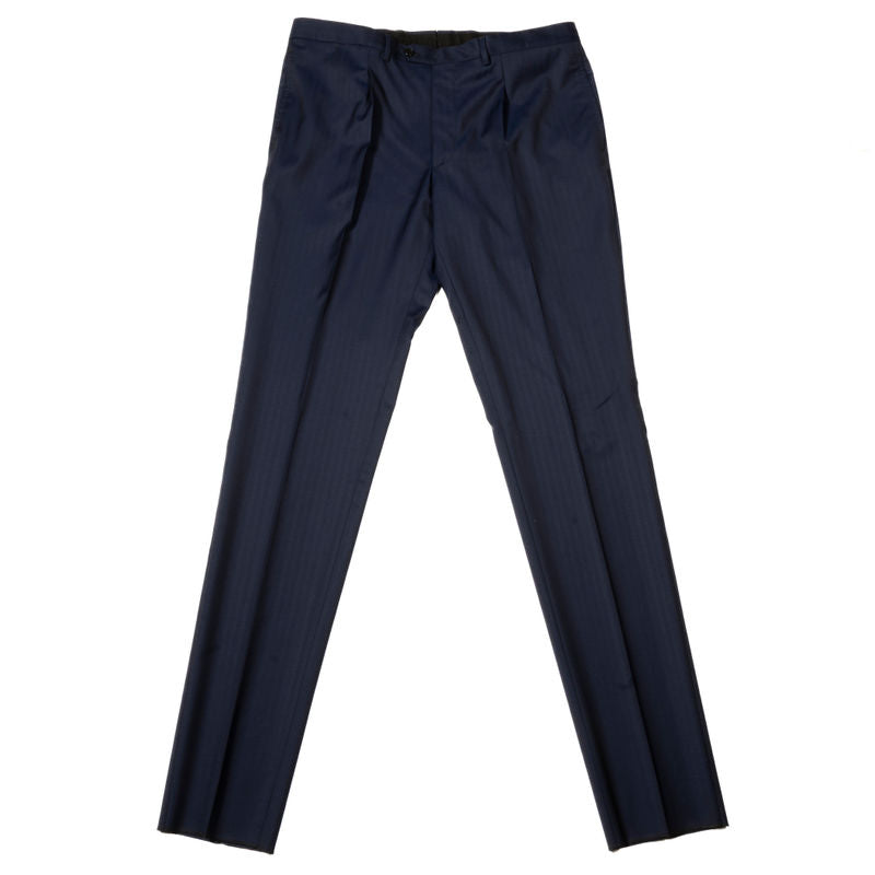 Neapolitan Hand Tailored Navy Suit 50