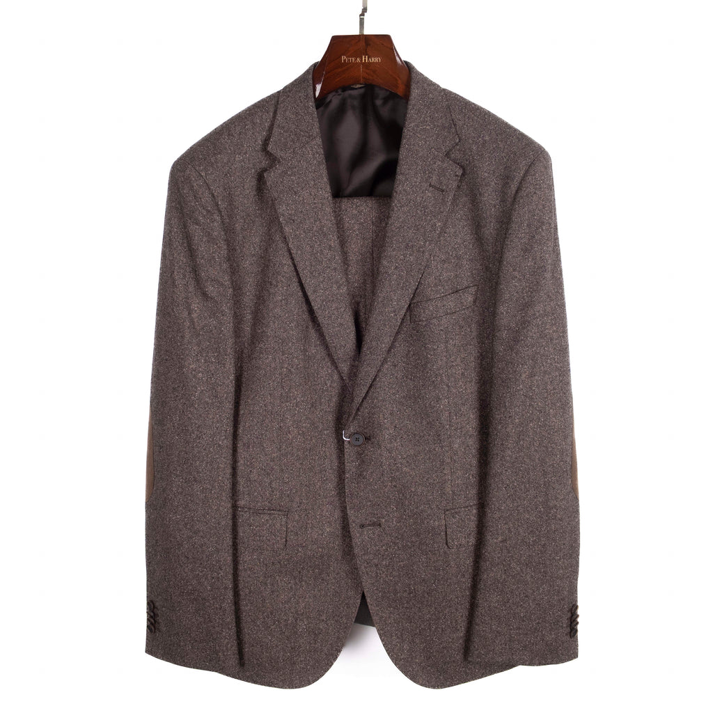 Brown Suit with Elbow Patches