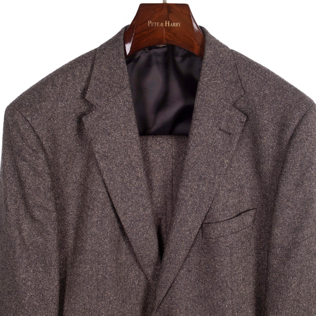 Brown Suit with Elbow Patches